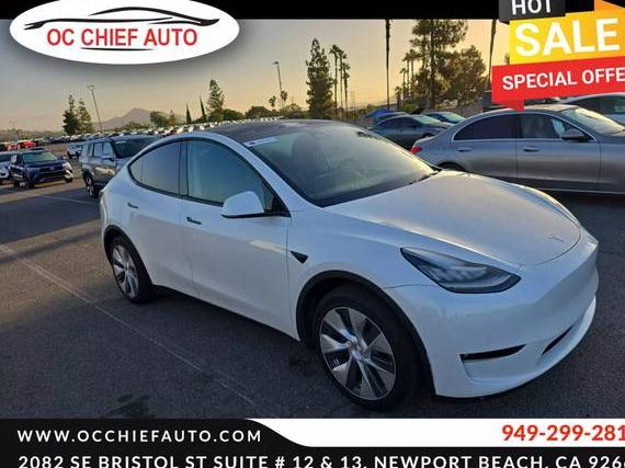TESLA MODEL Y 2022 7SAYGAEE1NF403229 image